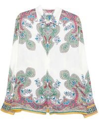 Etro - Paisley Print Shirt - Lyst