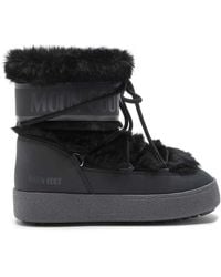 Moon Boot - Ltrack Low Faux-Fur Boots - Lyst