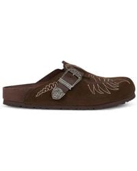 BIRKENSTOCK BY ETRO - Birkenstock Boston Embroidered (Regular Fit) - Lyst