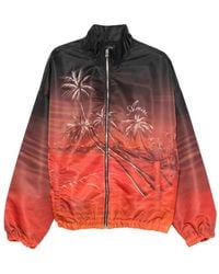 Amiri - Zip-Up Jacket With Palm Print - Lyst