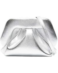 THEMOIRÈ - Small Bios Clutch Bag With Gathered Detail - Lyst