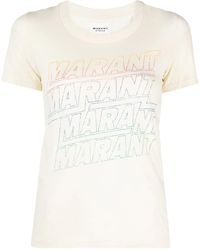 Isabel Marant - Ziliani T-Shirt With Print - Lyst
