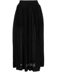 Uma Wang - Long Skirt With Pleats - Lyst