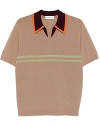 Dries Van Noten - Striped Polo - Lyst