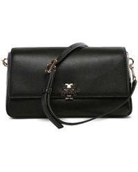Tory Burch - Charlie Small Shoulder Bag With Logo - Lyst
