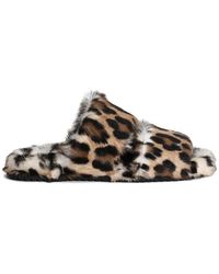 Dolce & Gabbana - Printed Slippers - Lyst