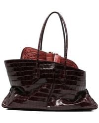 The Attico - La Passeggiata Medium Tote Bag - Lyst