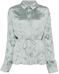STAUD - Button Down Shirt - Lyst