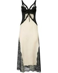 The Attico - And Ivory Midi Dress - Lyst