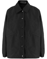 Jil Sander - Jacket With Elasticated Cuffs - Lyst