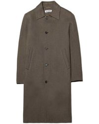Jil Sander - Double-Breasted Sporty Coat - Lyst