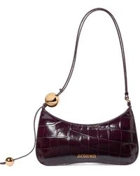 Jacquemus - Le Bisou Perle Leather Shoulder Bag - Lyst