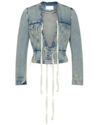 Maison Margiela - Denim Cotton Jacket - Lyst