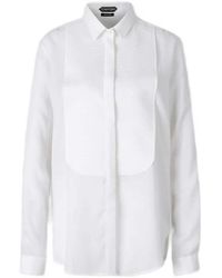 Tom Ford - Pleated Bib Shirt - Lyst