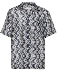 Dries Van Noten - Camicia Carltone 8161 M.W.Shirt Blu - Lyst