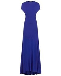 Tom Ford - Backless Evening Dress With Cap Sleeves And Train - Lyst