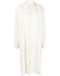 Lemaire - Long-Sleeved Shirtdress - Lyst