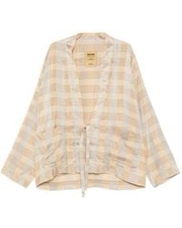 Uma Wang - Plaid Jacket - Lyst