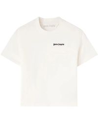 Palm Angels - T-Shirt Con Ricamo - Lyst