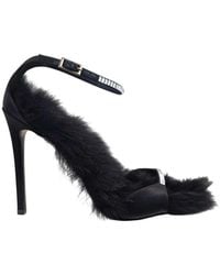 ALEVI - Ninel Pelliccia Xtal 110 Benny Nero Satinato - Lyst