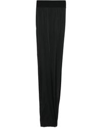 Rick Owens - Long Skirt With Slit - Lyst