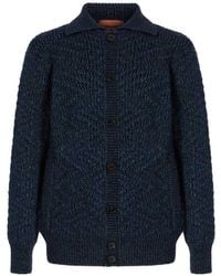 Missoni - Oversized Wool-Blend Cardigan With Alpaca Inserts - Lyst