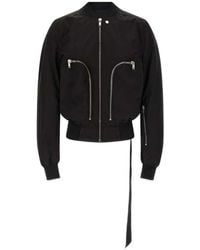 Rick Owens - Bomber Jacket Bauhaus Flight - Lyst