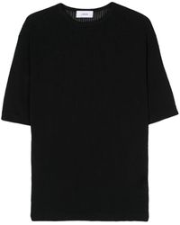 Lardini - Open Knit T-Shirt - Lyst