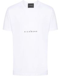 John Richmond - Logotype T-Shirt - Lyst