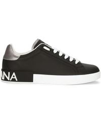 Dolce & Gabbana - Sneakers With Logo Application - Lyst