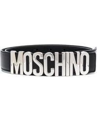 Moschino - Logo-embellished Belt - Lyst