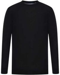 Kiton - Crew Neck Wool Sweater - Lyst