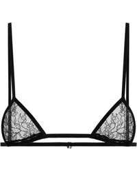 Dolce & Gabbana - Lace Triangle Bra - Lyst