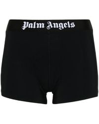Palm Angels - Shorts Sportivi Con Stampa - Lyst