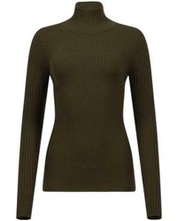 Victoria Beckham - High-Neck Sweater - Lyst