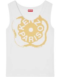 KENZO - Boke Flower 2.0 Ribbed Tank Top - Lyst