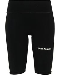 Palm Angels - Cyclist Track Logo-Printed Shorts - Lyst