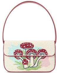 STAUD - Borsa A Tracolla Tommy Con Perline - Lyst