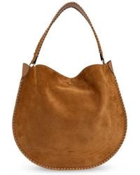 Isabel Marant - Oskan Soft Leather Hobo Bag - Lyst