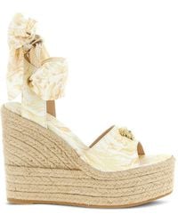 Versace - Baroque Medusa Wedges - Lyst