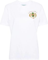 Casablancabrand - Joyaux D`Afrique Tennis Club T-Shirt - Lyst