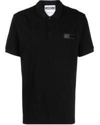 Moschino - Polo Shirt With Patch - Lyst
