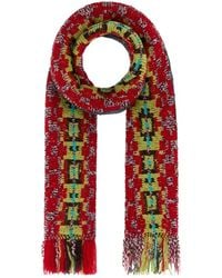 Dries Van Noten - Jacquard Wool Scarf - Lyst