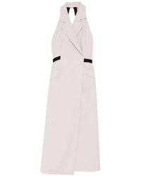 Max Mara - Collared Midi Dress - Lyst