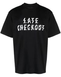 44 Label Group - Late Checkout T-Shirt With Print - Lyst