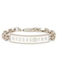 MM6 by Maison Martin Margiela - Bracciale Con Logo - Lyst