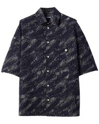 Jacquemus - Logo Cotton Shirt - Lyst