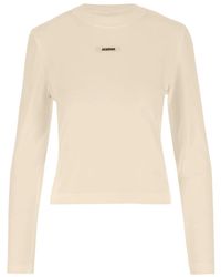 Jacquemus - Le Gros Grin Long-Sleeve T-Shirt - Lyst