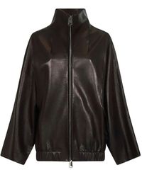 KHAITE - Zip-Up Jacket - Lyst