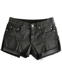 Rick Owens - Denim Shorts - Lyst
